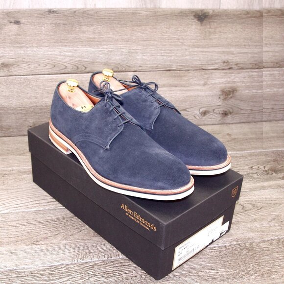 * NIB * $443 Allen Edmonds NOMAD 12 D + Matching Belt 34 - Navy * add $15 Trees main image 14